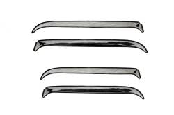 Auto Ventshade AVS - Auto Ventshade 14202 Stainless 4pc Ventshade Deflector for 81-89 Town Car - Image 1