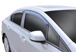 Auto Ventshade AVS - Auto VentShade 94462 Ventvisor Window Deflector 4PC for 12-15 Honda Civic - Image 1