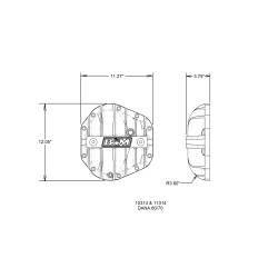B&M - B&M 10314 Cast Aluminum Hi-Tek Aluminum Differential Cover for Dana - Image 2
