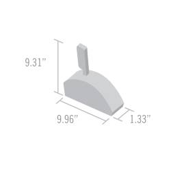 B&M - B&M 81050 Universal Magnum Grip Street Bandit Automatic Shifter Gate 3/4-Speed - Image 2