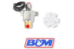 B&M - B&M 46075 Zinc Plated Brake Launch Control Solenoid 1/8" NPT In/Out for PN46076 - Image 1