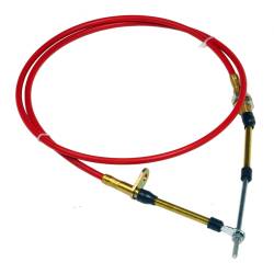 B&M - B&M 80604 Automatic Transmission Performance Shifter Cable 4' Length Red - Image 1