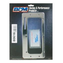B&M - B&M 80616 Automatic Trans. Shift Top Cover Chrome Boot Plate for Starshifter - Image 2