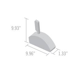 B&M - B&M 80797 Hi-Tek Street Bandit Automatic Shifter Gate 3/4-Speed - Image 2