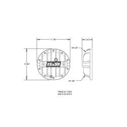 B&M - B&M 70502 Cast Aluminum Differential Cover - Image 2