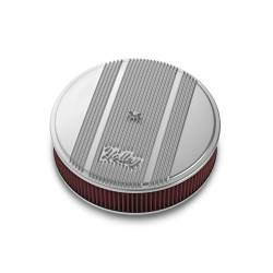 Holley - Holley Performance 120-151 Round Finned Air Cleaner - Image 1