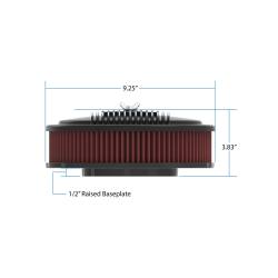 Holley - Holley Performance 120-402 Vintage Series Air Cleaner Assembly - Image 3