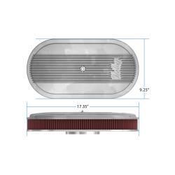 Holley - Holley Performance 120-400 Vintage Series Air Cleaner Assembly - Image 9