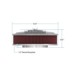 Holley - Holley Performance 120-400 Vintage Series Air Cleaner Assembly - Image 10