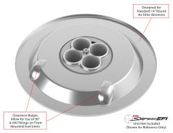 Holley EFI - Holley Performance 120-510 Air Cleaner Base - Image 2