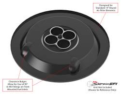 Holley EFI - Holley Performance 120-511 Air Cleaner Base - Image 2