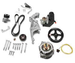 Holley - Holley Performance 20-156 Low Accessory Drive Belt System Kit for GM LS V8 - Image 2