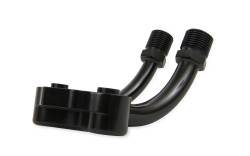 Holley - Holley Performance 199-201BK Line Adapter Manifold - Image 4
