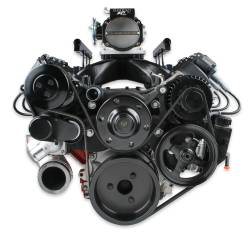 Holley - Holley Performance 20-200BK Mid-Mount LT Accessory Drive System Kit for GM LT - Image 10