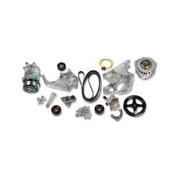 Holley Performance 20-137 Accessory Drive Bracket Belt Kit for GM LS/LT V8