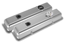 Holley - Holley Performance 241-137 Engine Valve Cover Set for Chevy Small Block - Image 3