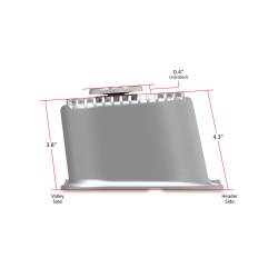 Holley - Holley Performance 241-150 M/T Retro Aluminum Valve Covers for 63-89 Chevy/GMC - Image 3