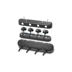 Holley - Holley Perf 241-182 Blk Alu. Valve Cover Set for 97-17 Buick/Cadillac/Chevy/GMC - Image 3