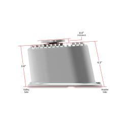 Holley - Holley 241-151 M/T Retro Aluminum Valve Covers Polished for 63-89 Chevy/GMC - Image 3