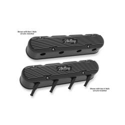 Holley - Holley 241-172 Blk Vintage Series Valve Cover for 97-17 Buick/Cadillac/Chevy/GMC - Image 2