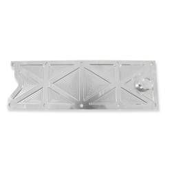 Holley 241-367 Natural Valley Pan Cover w/Oil Fill for Buick/Cadillac/Chevy/GMC