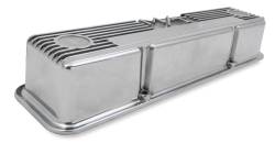 Holley - Holley 241-82 M/T Retro Alu. Valve Covers Polished for 87-55 Buick/Chevy/GMC - Image 3