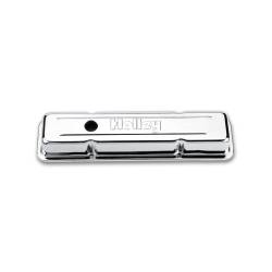Holley Performance 241-80 Chrome Engine Valve Cover for 58-86 Chevy Small Block