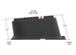 Holley - Holley Performance 241-85 Black M/T Retro Alu. Valve Covers for 63-89 Chevy/GMC - Image 8