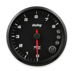 Holley - Holley 26-615 Holley EFI Can Tachometer Black 3-3/8" 0-8K RPM Range - Image 1
