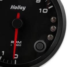 Holley - Holley 26-617 EFI Can Tachometer Black 3-3/8" 0-10K RPM Programmable - Image 2