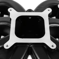 Holley Perf 300-132BK Black LS Single Plane Intake for GM LS1/LS2/LS6 Gen III/IV