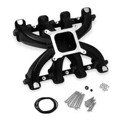 Holley - Holley Perf 300-132BK Black LS Single Plane Intake for GM LS1/LS2/LS6 Gen III/IV - Image 10