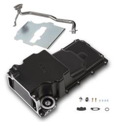 Holley - Holley Perf 302-2BK Blk Engine Oil Pan 63-06 Buick/Chevy/GMC/Jeep/Olds/Pontiac - Image 2
