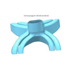 Holley - Holley Perf 300-261 Single Plane Intake Manifold Kit for Chevy Small Block - Image 7