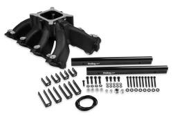 Holley - Holley Perf 300-255BK Blk Single Plane Intake Manifold for GM LS1/LS2/LS6 - Image 2