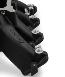Holley - Holley Perf 300-255BK Blk Single Plane Intake Manifold for GM LS1/LS2/LS6 - Image 4