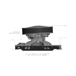 Holley - Holley Perf 300-264 Single Plane Intake Manifold Kit for Chevy Small Block - Image 6