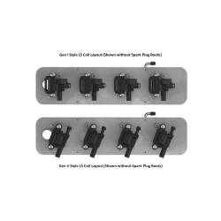 Holley - Holley Performance 241-190 LS Engine Valve Cover Set for 1900 GM LS Car 294-427 - Image 5