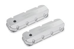 Holley - Holley 241-280 Silv Licensed Track Series Valve Cover for Chevy/GMC 396-454 - Image 2