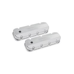 Holley 241-280 Silv Licensed Track Series Valve Cover for Chevy/GMC 396-454