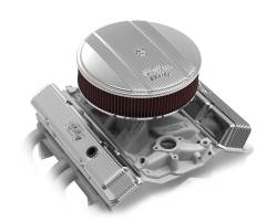 Holley - Holley Perf 241-241 Engine Valve Covers Polished for Chevy Small Block - Image 3
