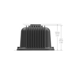 Holley - Holley Performance 241-242 Black Engine Valve Covers for Chevy Small Block - Image 2