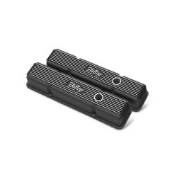Holley Performance 241-242 Black Engine Valve Covers for Chevy Small Block
