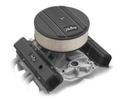 Holley - Holley Performance 241-242 Black Engine Valve Covers for Chevy Small Block - Image 4