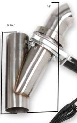 Hooker - Hooker Headers 11051HKR Electric Exhaust Cut Out 2.5" Dual Kit w/Remote - Image 1