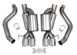 Hooker BlackHeart - Hooker Blackheart 70401312-RHKR 3.0" Axle-Back Exhaust System for 05-08 Corvette - Image 1