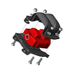 Hooker BlackHeart - Hooker BlackHeart 71221018HKR Heavy Duty LS Clamshell Engine Mounts - Image 5