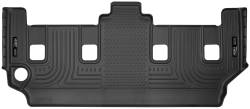 Husky Liner Weatherbeater 3rd Row Floor Liners Black for Dodge Caravan 19091