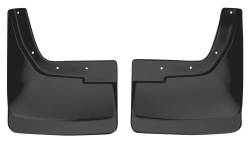 Husky Liners - Husky Liner Custom Rear Mud Guards Black for Dodge RAM Dually 57051 - Image 1