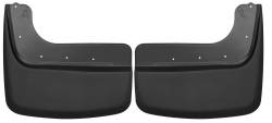 Husky Liner Custom Rear Mud Guards Black Ford Super Duty Dually 57641